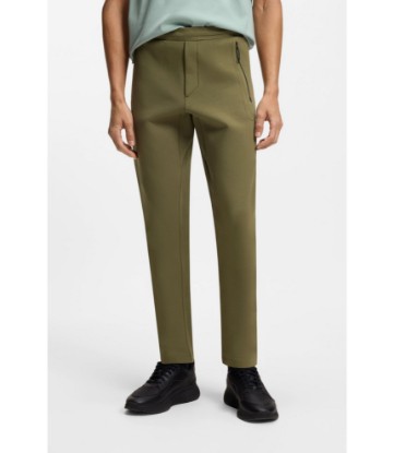 Porsche x BOSS track pants with tonal reflective branding