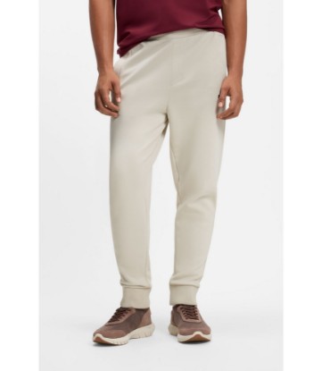 Cotton-blend sweatpants with embroidered logo
