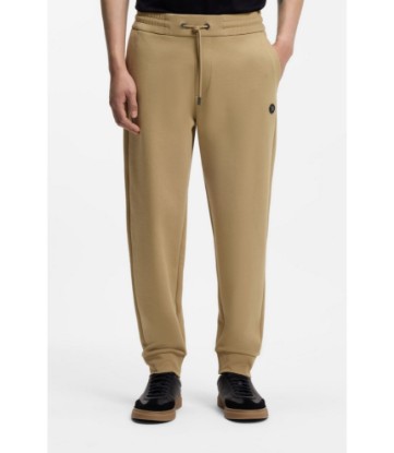 Cotton-blend track pants with Double B monogram badge