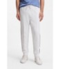 Piping-detail tracksuit bottoms in a cotton blend