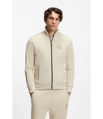 Crest-logo sweatshirt in a relaxed fit