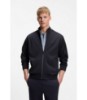 Regular-fit sweatshirt with tonal jacquard tape