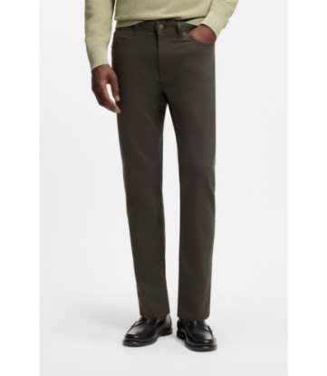 Delaware slim-fit trousers in fade-resistant twill