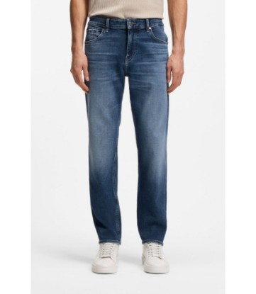 Maine regular-fit jeans in blue soft-touch denim