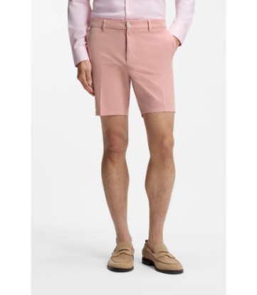 Stretch-cotton shorts in a modern fit