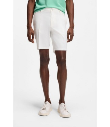 Stretch-cotton shorts in a modern fit