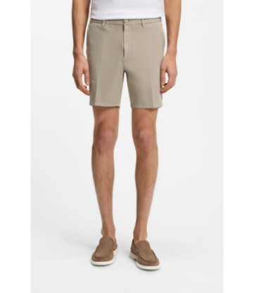 Stretch-cotton shorts in a modern fit