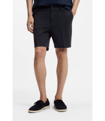 Stretch-cotton shorts in a modern fit