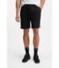 Contrast-piping shorts in a cotton blend