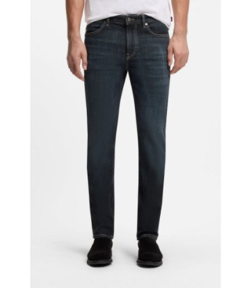 Delaware Slim-fit jeans with contrast stitching