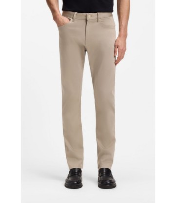 Delaware slim-fit trousers in fade-resistant twill