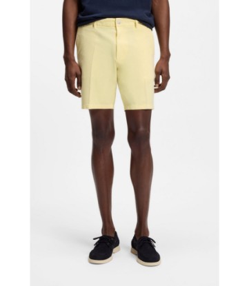 Stretch-cotton shorts in a modern fit
