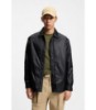 Oversized-fit overshirt in ripstop fabric