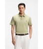Polo shirt in mercerized cotton with Double B monogram