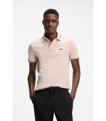 Slim-fit cotton polo shirt