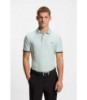 Bodymap-detail polo shirt with quick-dry performance