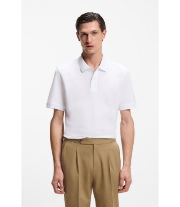 Pallas polo shirt in cotton piqué with embroidered logo