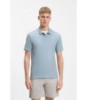 Stretch-cotton slim-fit polo shirt with logo patch
