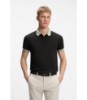 Slim-fit cotton polo shirt
