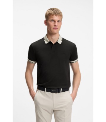 Slim-fit cotton polo shirt