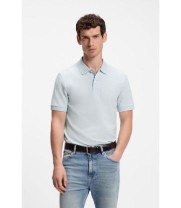 Pallas polo shirt in cotton piqué with embroidered logo