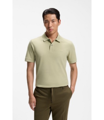 Pallas polo shirt in cotton piqué with embroidered logo