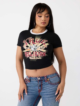 CRYSTAL LOGO BABY TEE