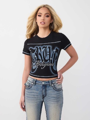 CRYSTAL LOGO BABY TEE