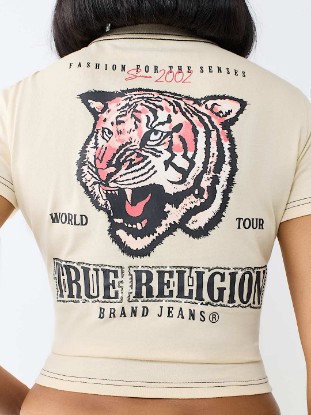 CRYSTAL TIGER RELAXED SHRUNKEN TEE