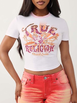 CRYSTAL LOGO BABY TEE