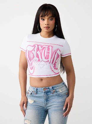 CRYSTAL LOGO BABY TEE