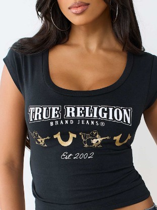 SCOOP NECK BABY TEE