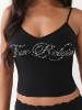 CRYSTAL CAMI TANK TOP