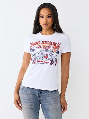 CRYSTAL POOL PARTY CREWNECK TEE