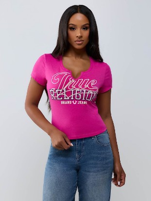 SPORTY NOTCH BABY TEE