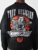 LAYERED KNIT WASHED CREWNECK LONG SLEEVE TEE