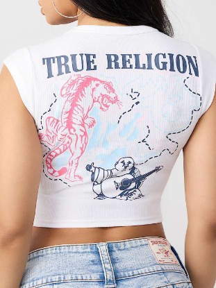 TIGER LOGO NOTCH TEE