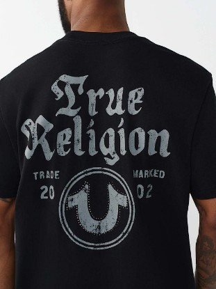 TRADE MARKED LOGO GRAPHIC TEE