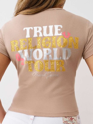 CRYSTAL WORLD TOUR BABY TEE