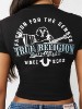 BUDDHA RELAXED SHRUNKEN TEE