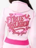 AIRBRUSH CRUSH SHRUNKEN HOODIE