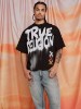 GRAFFITI LOGO BOXY TEE