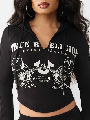 FRENCH TERRY RAGLAN HOODIE