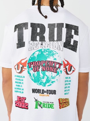 WORLD TOUR GLOBE TEE