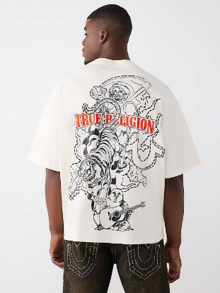 TIGER LOGO HEAVYWEIGHT OVERSIZED TEE