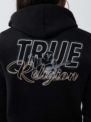 BUDDHA SHRUNKEN ZIP HOODIE