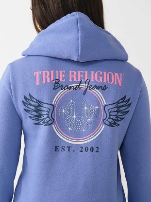 DISTRESSED CLASSIC ZIP HOODIE