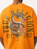 FLORAL SNAKE HEAVYWEIGHT OVERSIZED TEE