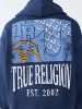 BUDDHA ARCHED LOGO ZIP HOODIE