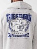 WREATH BUDDHA ZIP HOODIE